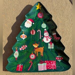 Christmas Tree Platter